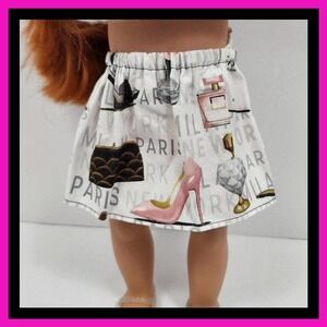 18" Doll Bougie Skirt handmade - Fits American Girl, My Life, Our Generation